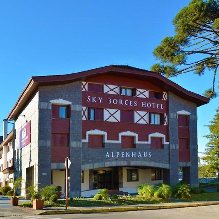 Apart-Hotel Em Gramado, Padrao 4 Estrelas, No Centro Esterno foto