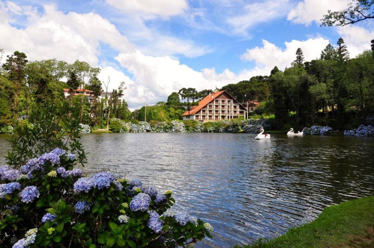 Apart-Hotel Em Gramado, Padrao 4 Estrelas, No Centro Esterno foto