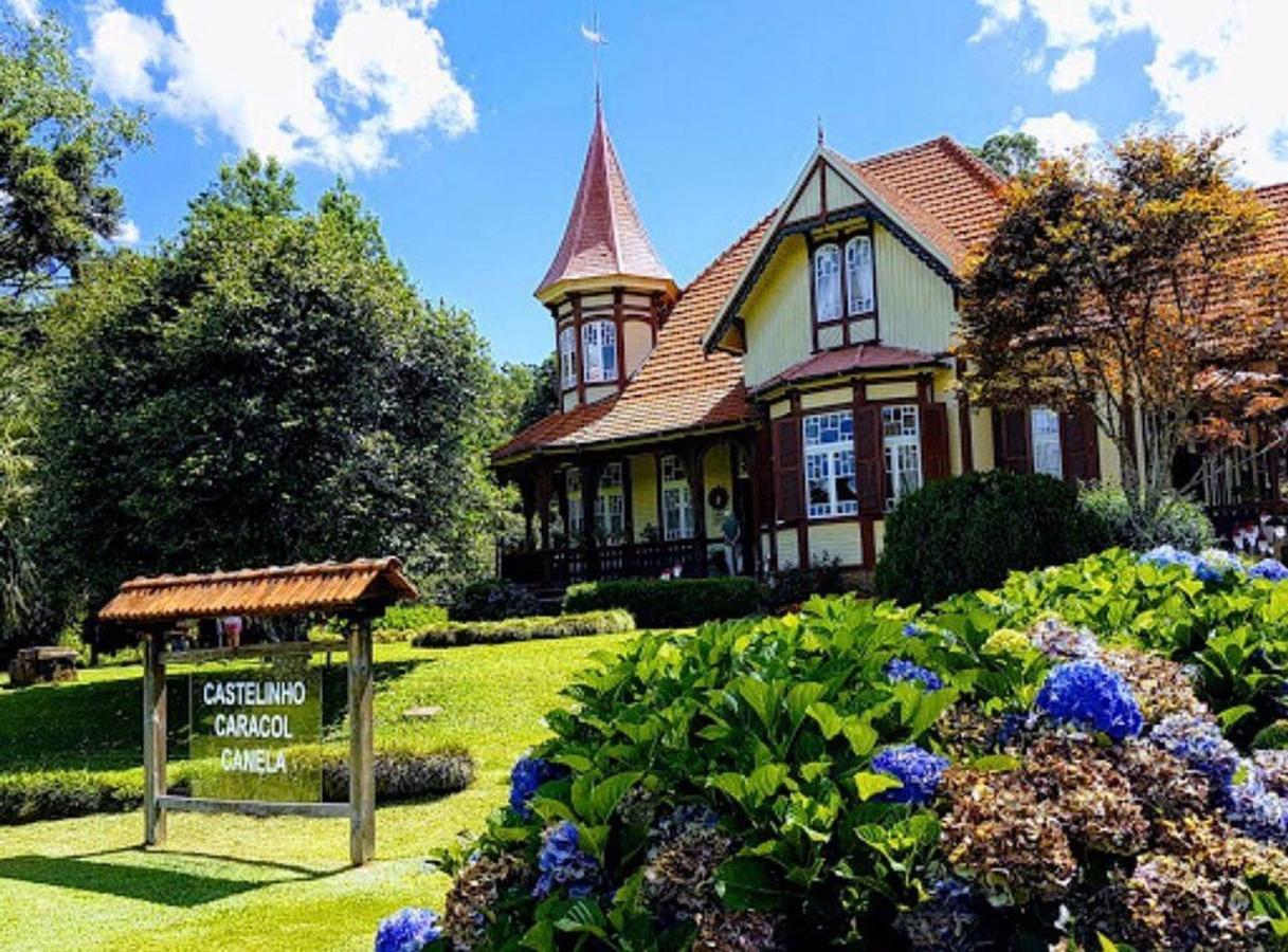 Apart-Hotel Em Gramado, Padrao 4 Estrelas, No Centro Esterno foto