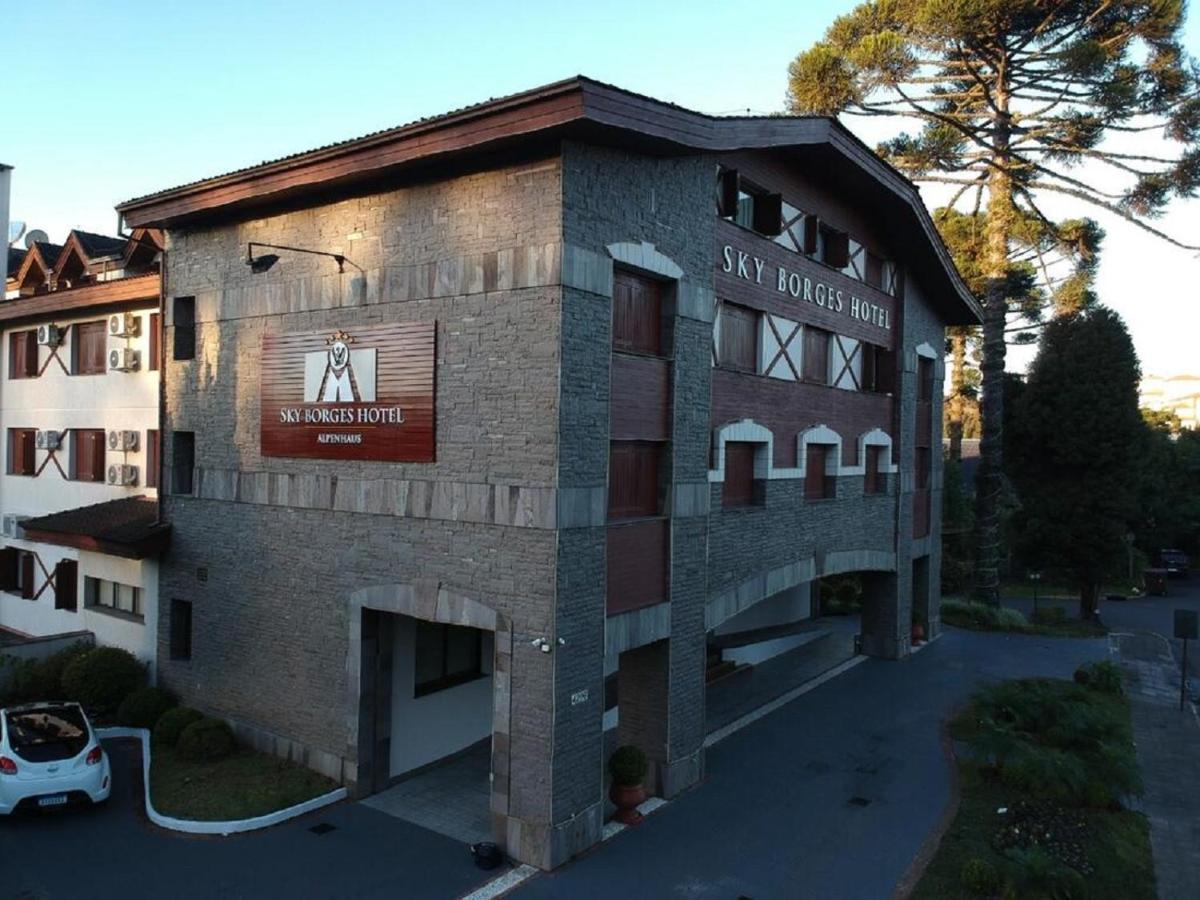 Apart-Hotel Em Gramado, Padrao 4 Estrelas, No Centro Esterno foto