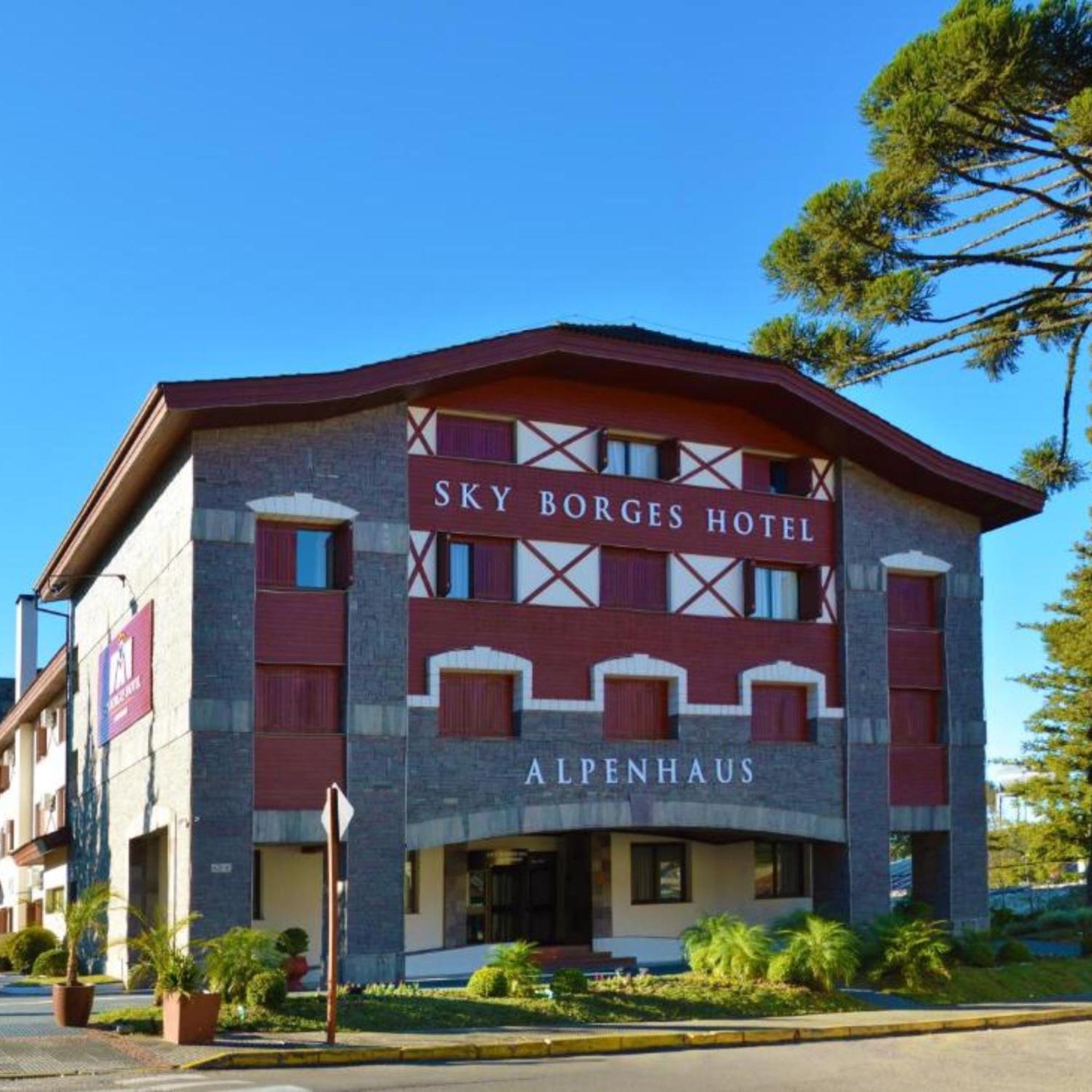 Apart-Hotel Em Gramado, Padrao 4 Estrelas, No Centro Esterno foto