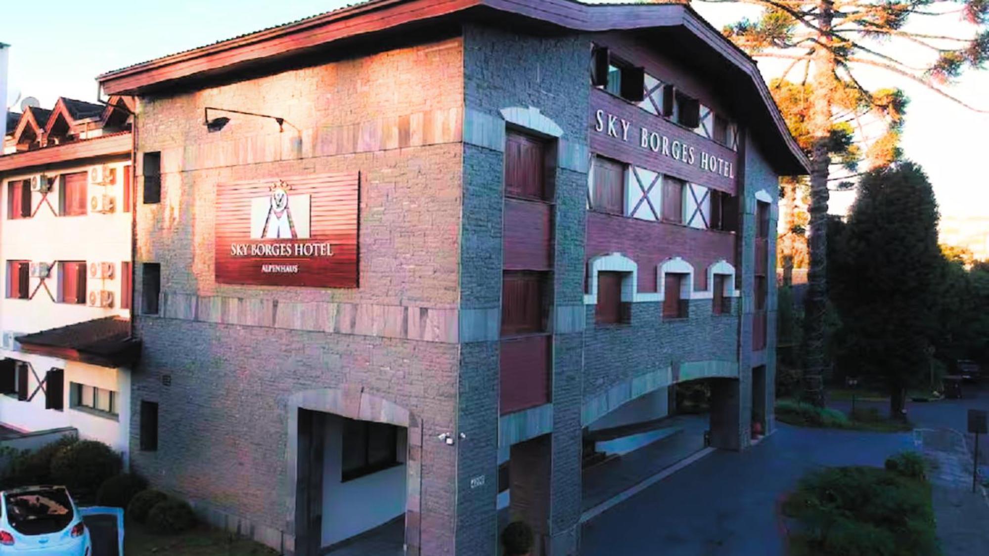 Apart-Hotel Em Gramado, Padrao 4 Estrelas, No Centro Esterno foto